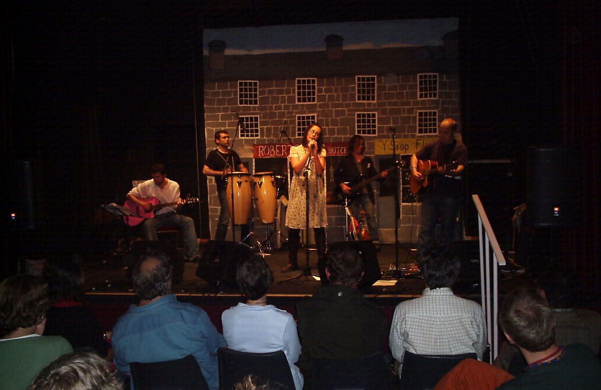 Performing at Sesiwn Fawr 2007