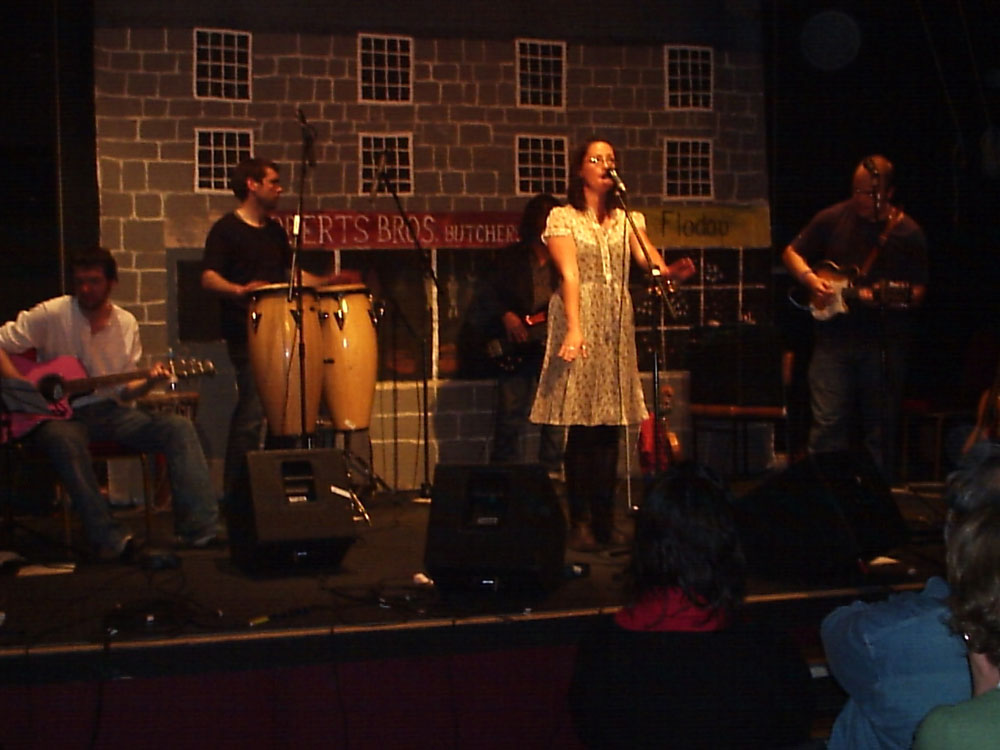 Performing at Sesiwn Fawr 2007