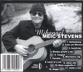 Meic Stevens' Mihangel - back cover.jpg